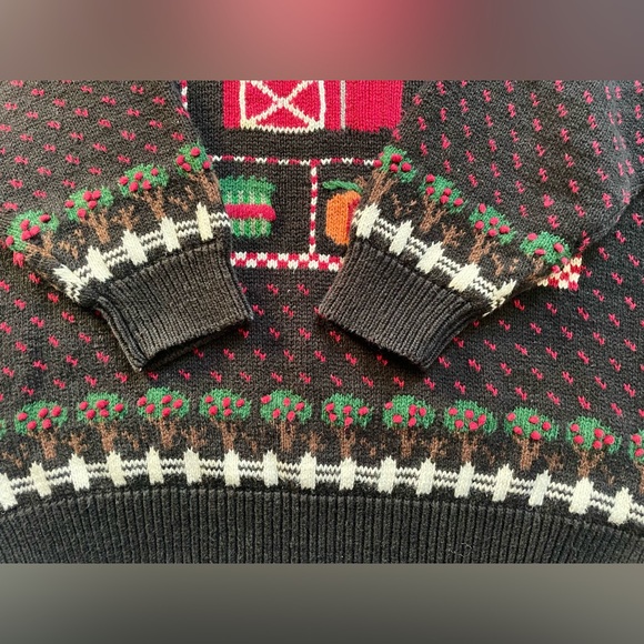 Vintage Northern Isles Knit Farm Sweater ✨🐄 - Picture 4 of 10